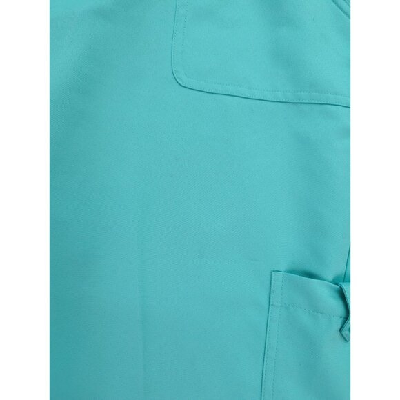 Alfred Dunner Women's Capri Pants Size 16P Green Elastic Waist Pull-On FLAWS - Picture 6 of 15